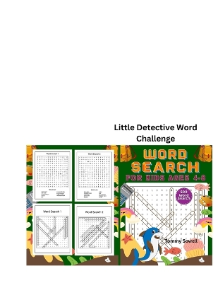 Book cover for Little Detective Word Challenge