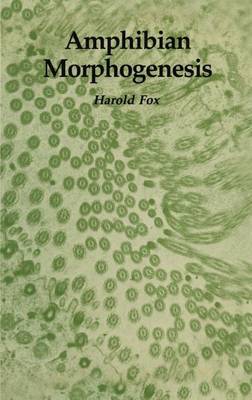 Book cover for Amphibian Morphogenesis