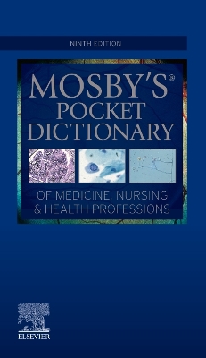 Book cover for Mosby's Pocket Dictionary of Medicine, Nursing & Health Professions - E-Book