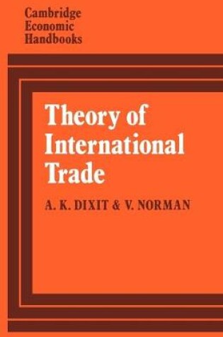 Cover of Theory of International Trade