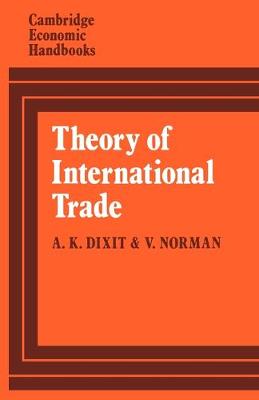 Book cover for Theory of International Trade