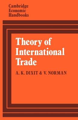 Cover of Theory of International Trade