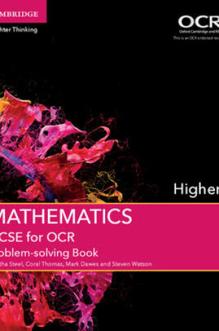 Cover of GCSE Mathematics for OCR Higher Problem-solving Book