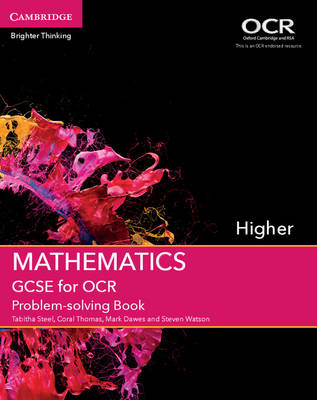 Cover of GCSE Mathematics for OCR Higher Problem-solving Book