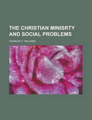 Book cover for The Christian Minisrty and Social Problems