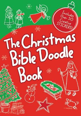 Book cover for The Christmas Bible Doodle Book