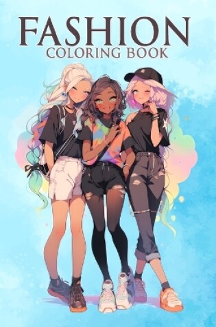 Cover of Fashion coloring book