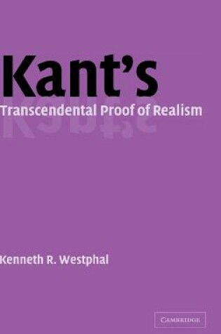 Cover of Kant's Transcendental Proof of Realism