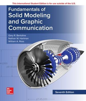 Book cover for ISE Fundamentals of Solid Modeling and Graphics Communication