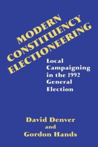 Cover of Modern Constituency Electioneering