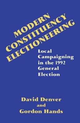 Book cover for Modern Constituency Electioneering