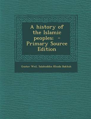 Book cover for A History of the Islamic Peoples;