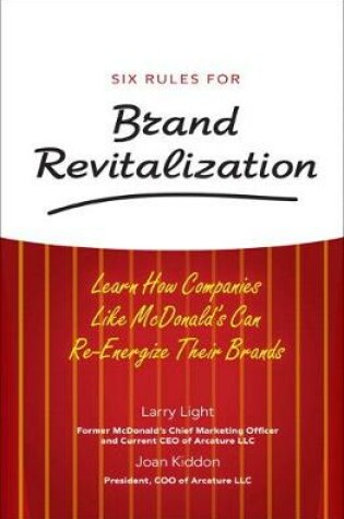 Cover of Six Rules for Brand Revitalization