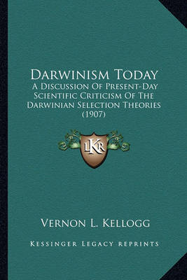 Book cover for Darwinism Today Darwinism Today