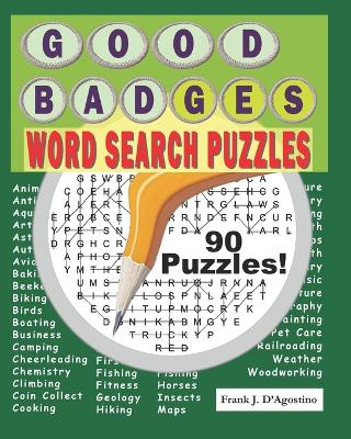 Book cover for Good Badges Word Search Puzzles