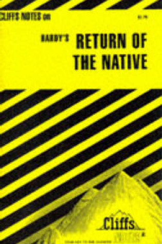 Cover of Notes on Hardy's "Return of the Native"