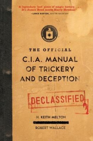 Cover of The Official CIA Manual of Trickery and Deception
