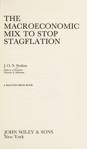 Book cover for Perkins: Macroeconomic Mix to Stop *Stag