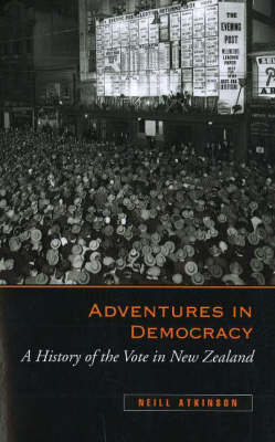 Book cover for Adventures in Democracy