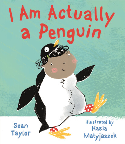 Book cover for I Am Actually a Penguin