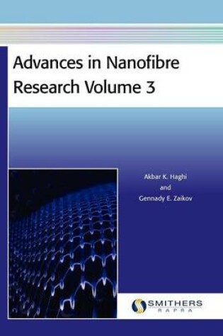 Cover of Advances in Nanofibre Research Volume 3