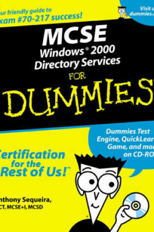 Cover of MCSE Windows 2000 Directory Services For Dummies