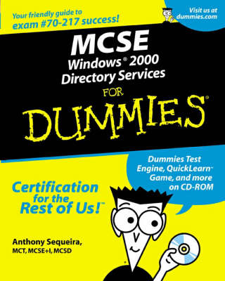 Book cover for MCSE Windows 2000 Directory Services For Dummies