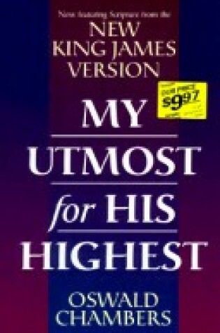 Cover of My Utmost for His Highest New King James Version