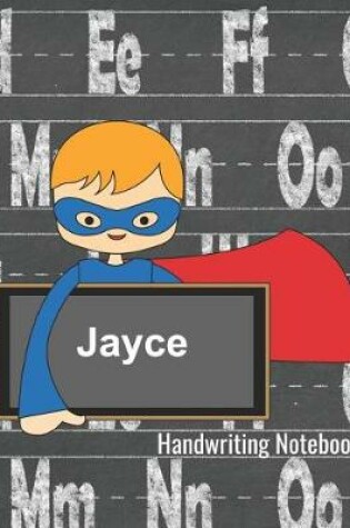 Cover of Handwriting Notebook Jayce