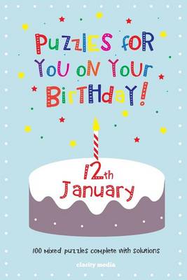 Book cover for Puzzles for you on your Birthday - 12th January