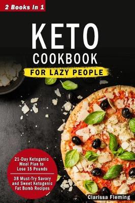Book cover for Keto Cookbook for Lazy People