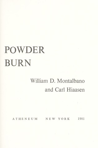 Cover of Powder Burn