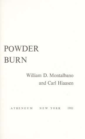 Book cover for Powder Burn