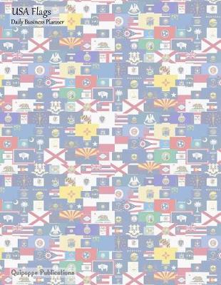 Book cover for USA Flags Daily Business Planner