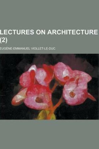 Cover of Lectures on Architecture (2)