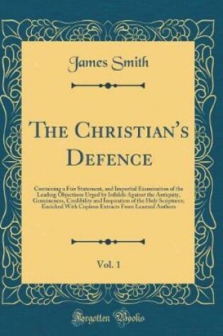 Cover of The Christian's Defence, Vol. 1