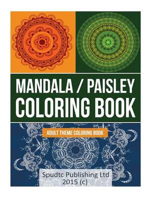 Book cover for Mandala/Paisley Coloring Book