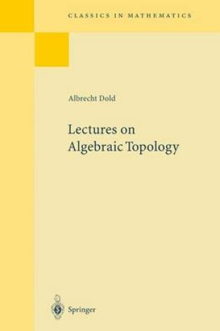 Cover of Lectures on Algebraic Topology