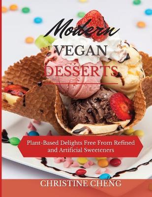 Book cover for Modern Vegan Desserts