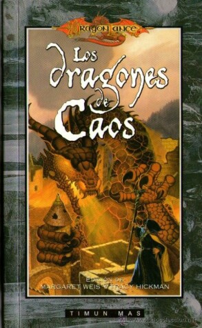 Book cover for Los Dragones de Caos