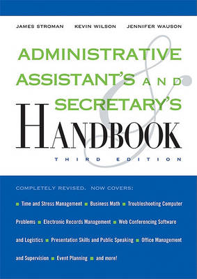Book cover for Administrative Assistant's and Secretary's Handbook