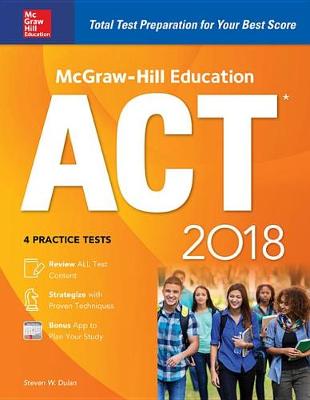 Book cover for McGraw-Hill Education ACT 2018