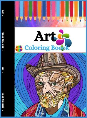 Book cover for Art Coloring Book