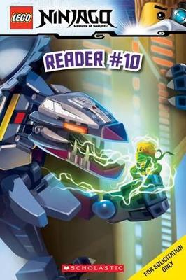 Book cover for The Titanium Ninja (Lego Ninjago: Reader)