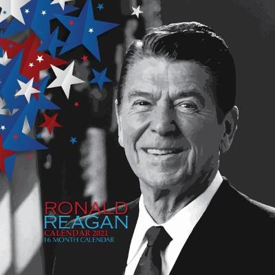 Book cover for Ronald Reagan Calendar 2021