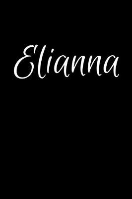 Book cover for Elianna