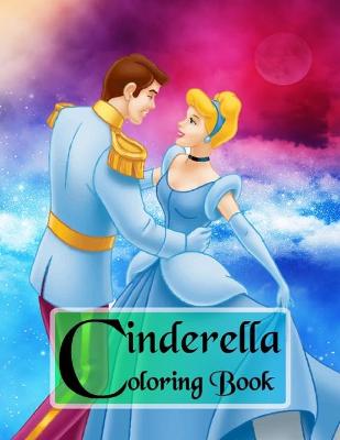 Book cover for Cinderella Coloring Book