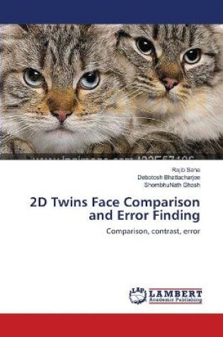Cover of 2D Twins Face Comparison and Error Finding