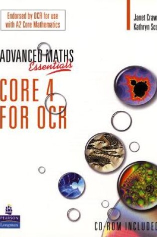 Cover of A Level Maths Essentials Core 4 for OCR Book and CD-ROM