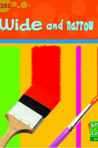 Cover of Read and Learn: Sizes: Wide and Narrow